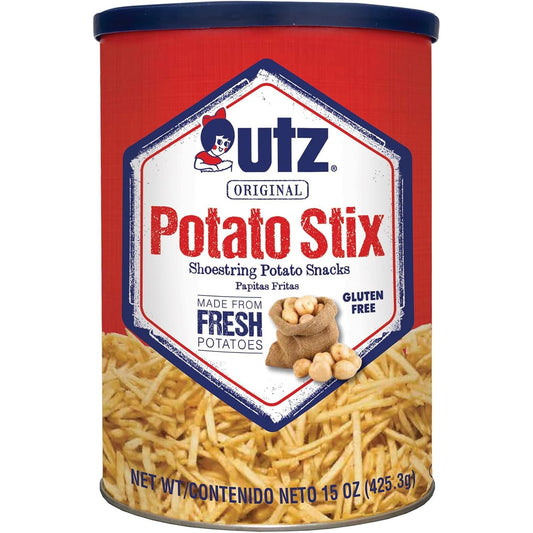 Utz Potato Stix, Original – 15 Oz. Canister
